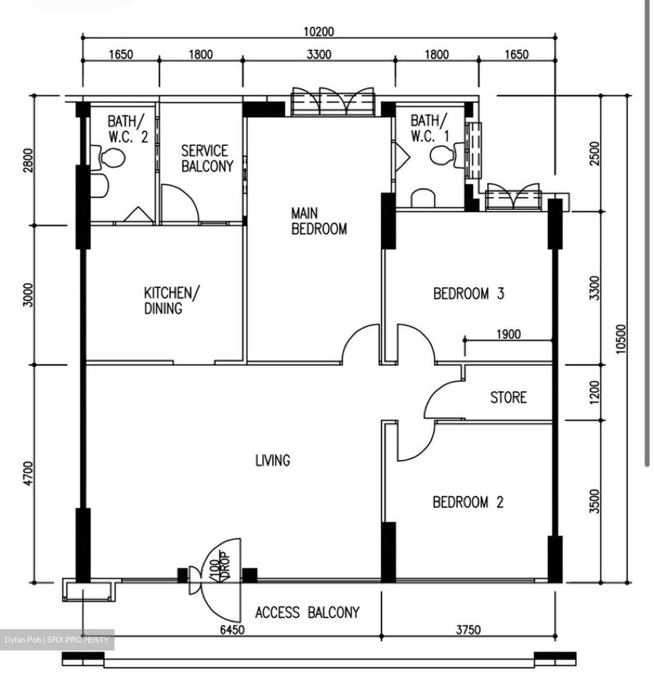 Blk 754 Woodlands Circle (Woodlands), HDB 4 Rooms #635481591